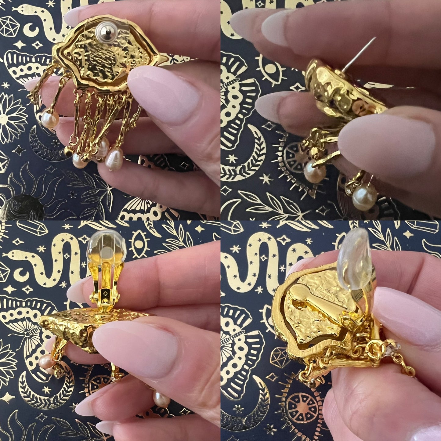 Lovers Eye Victorian Inspired Earrings