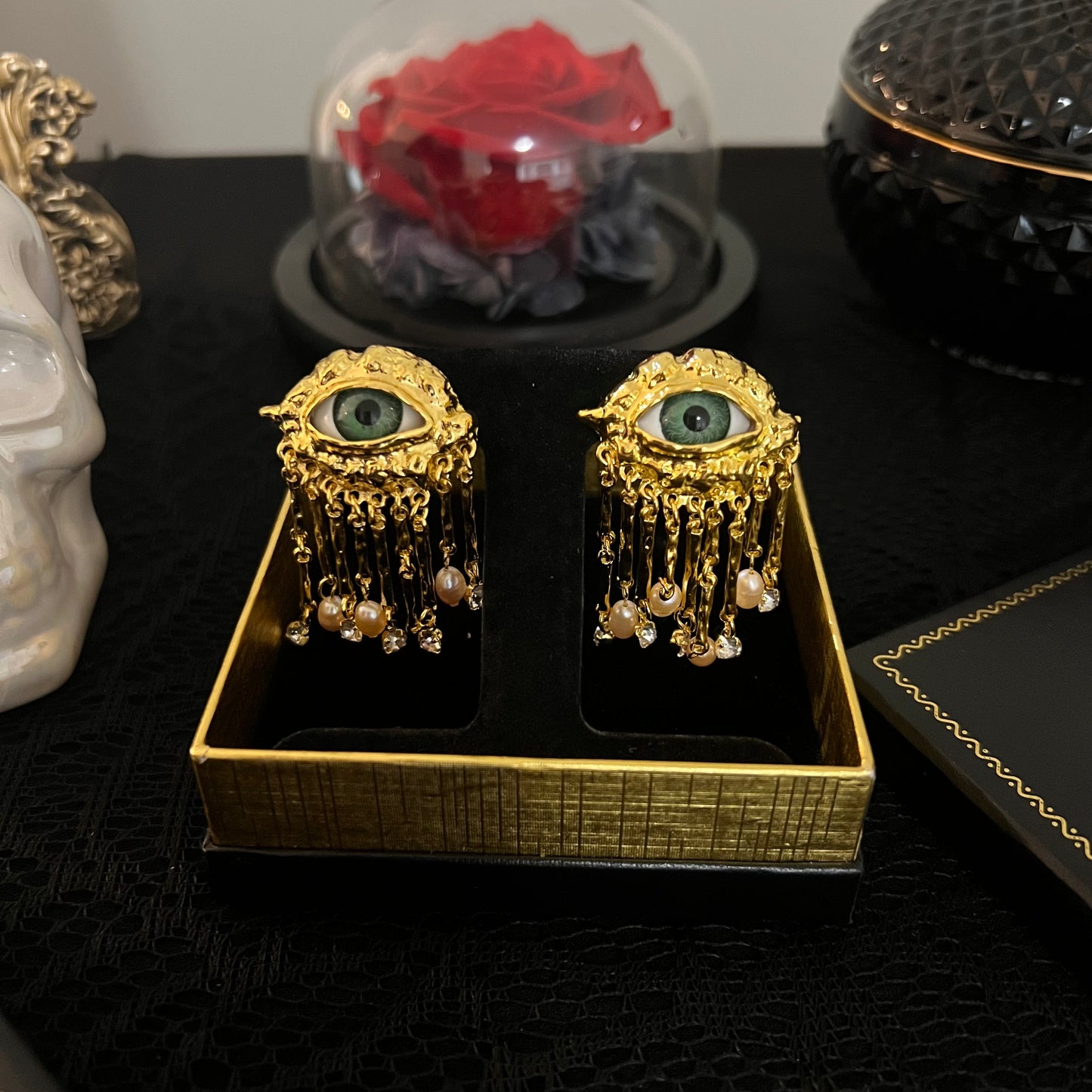 Lovers Eye Victorian Inspired Earrings