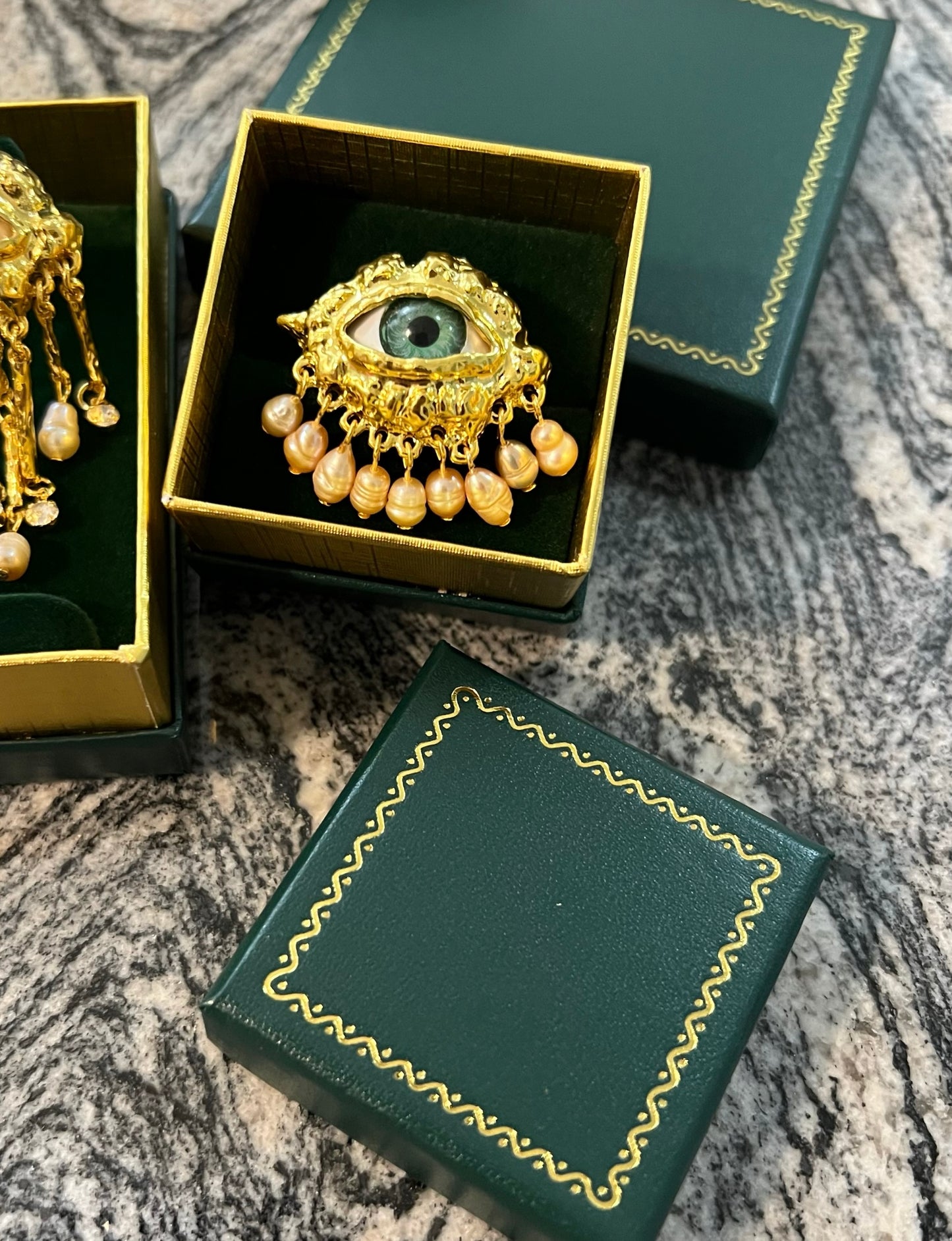 Lovers Eye Victorian Inspired Ring