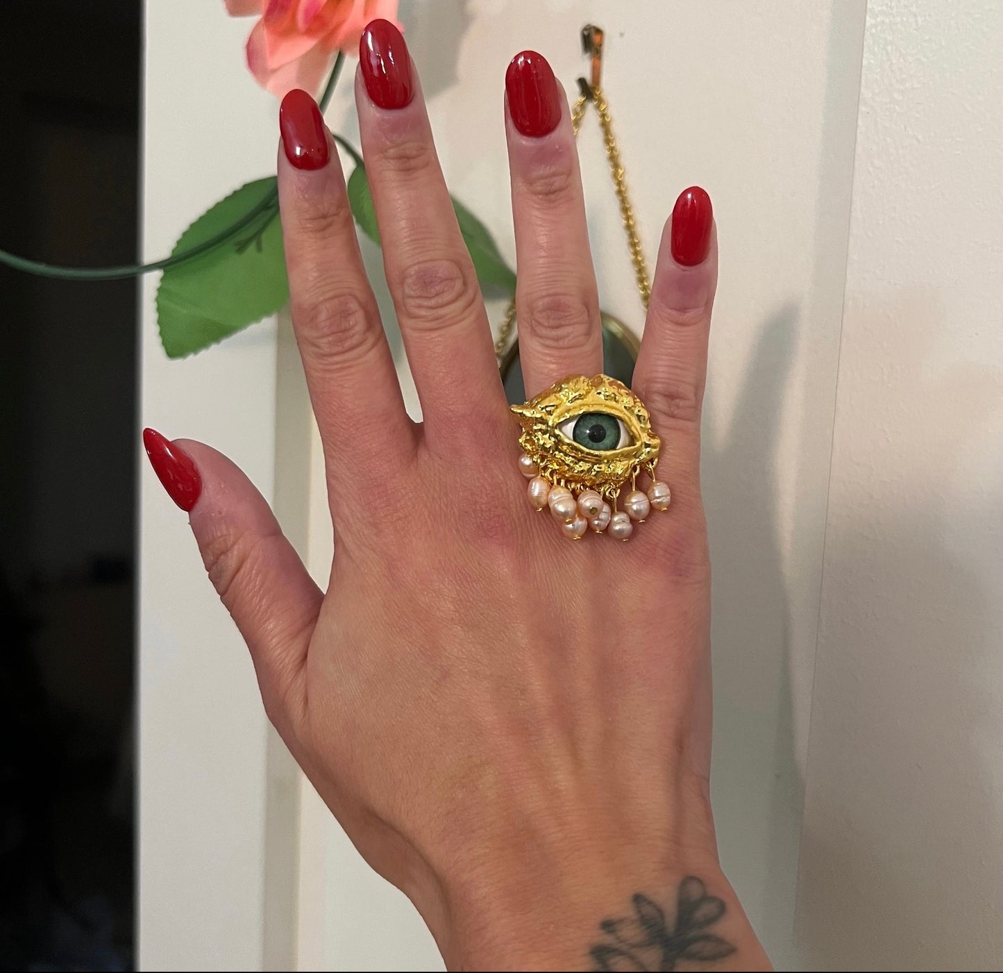Lovers Eye Victorian Inspired Ring