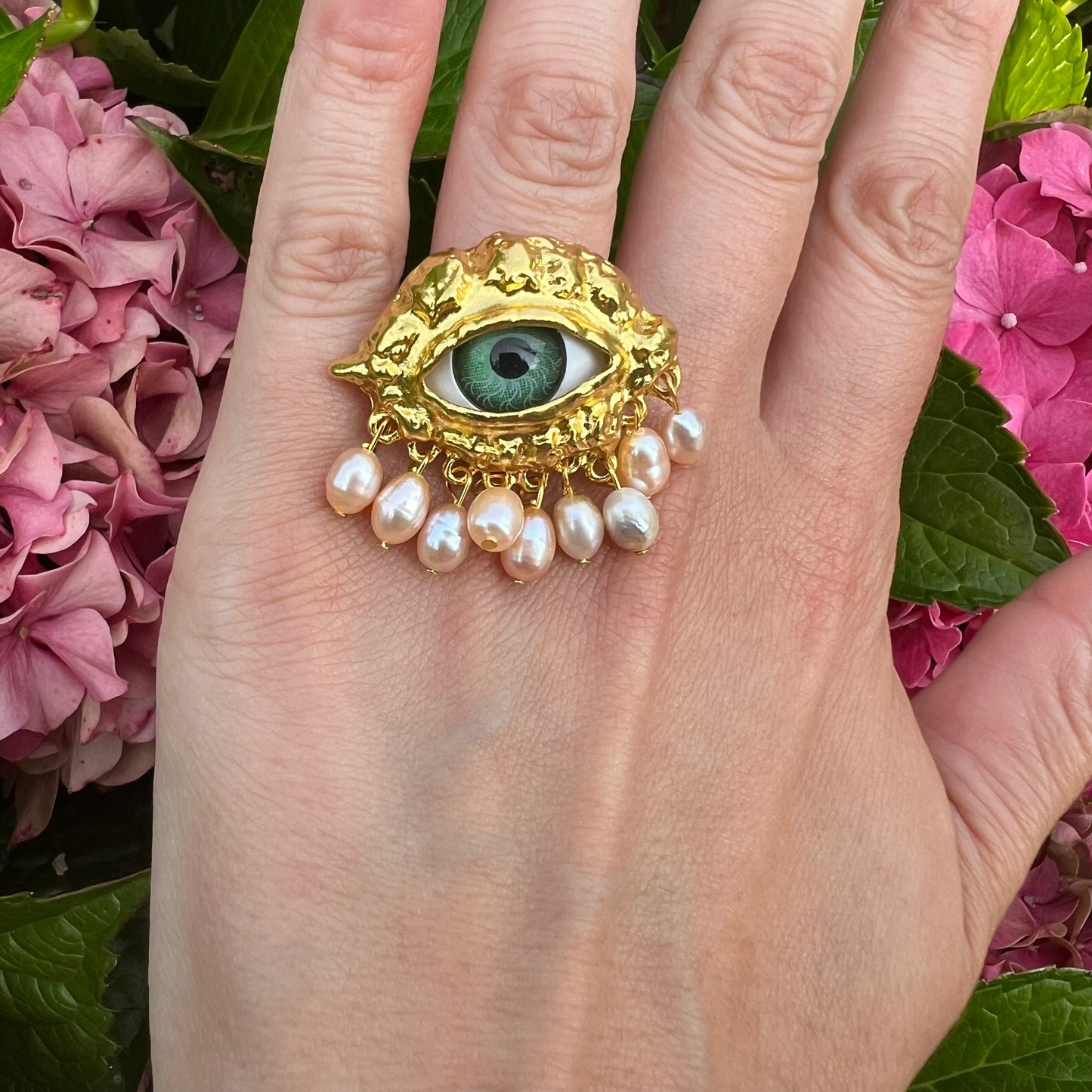 Lovers Eye Victorian Inspired Ring