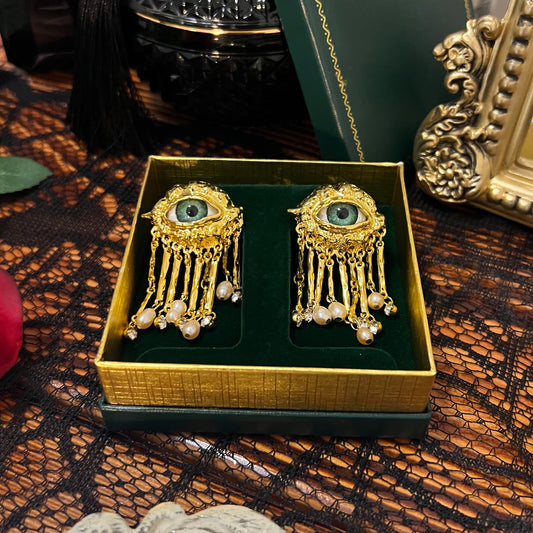 Lovers Eye Victorian Inspired Earrings